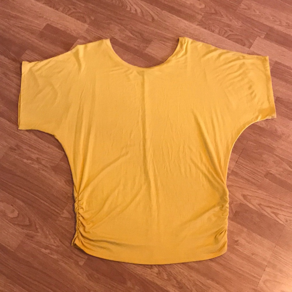 All for You Mustard Blouse Size XL 💕